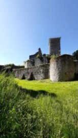 Burgruine in Wellheim Totalansicht
